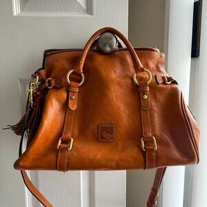 Dooney & Bourke Florentine Satchel | Brown Color: Natural